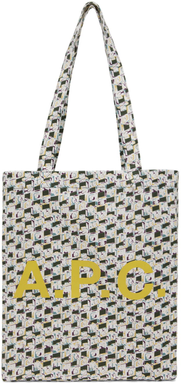 Tote bag A.P.C. Lou Tote Bag Šedá | COGYV-M61442, 0