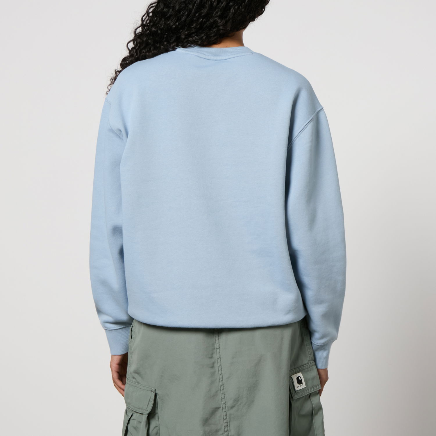 Mikina Carhartt WIP Misty Sky Sweatshirt Modrá | I033647, 1