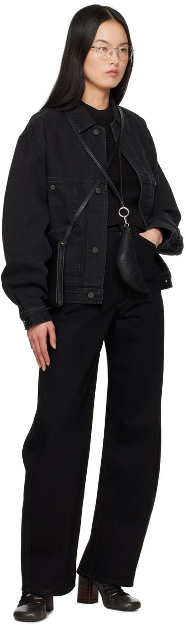 Sveter LEMAIRE Lemaire Cropped Knit Vest Čierna | TO1208 LK1022, 3