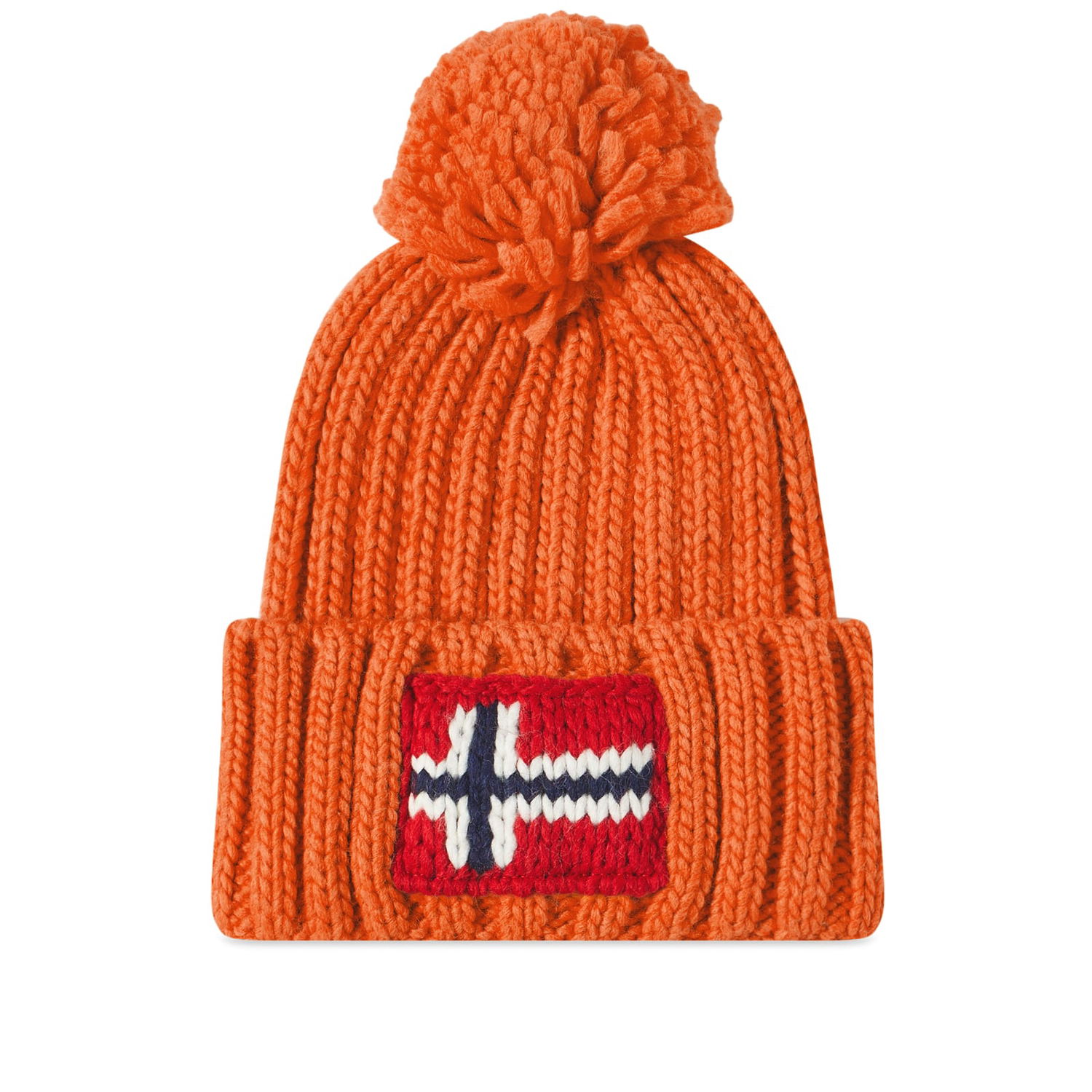 Kulicha Napapijri Semiury Pom Beanie Oranžová | NP0A4GKBA001, 0