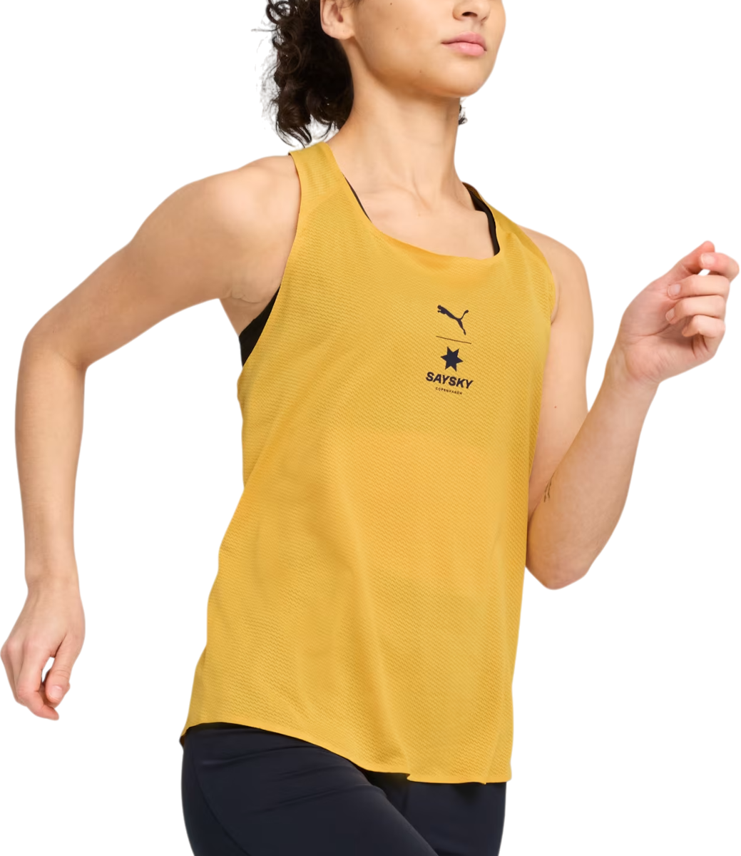 Tielko Puma Saysky Women's Running Tank Top Žltá | 526838-62, 0