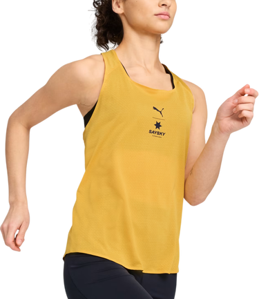 Tielko Puma Saysky Women's Running Tank Top Žltá | 526838-62, 0