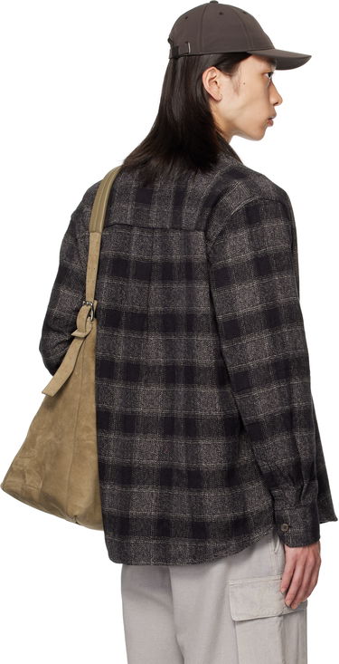Košeľa OUR LEGACY OUR LEGACY Checked Button-Down Shirt Šedá | M4252AO, 2