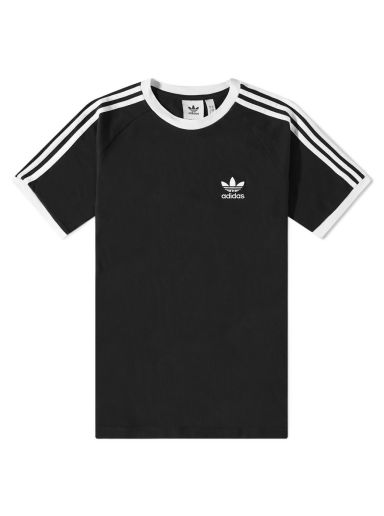 Tričko adidas Originals 3 Stripe Tee Čierna | IA4845