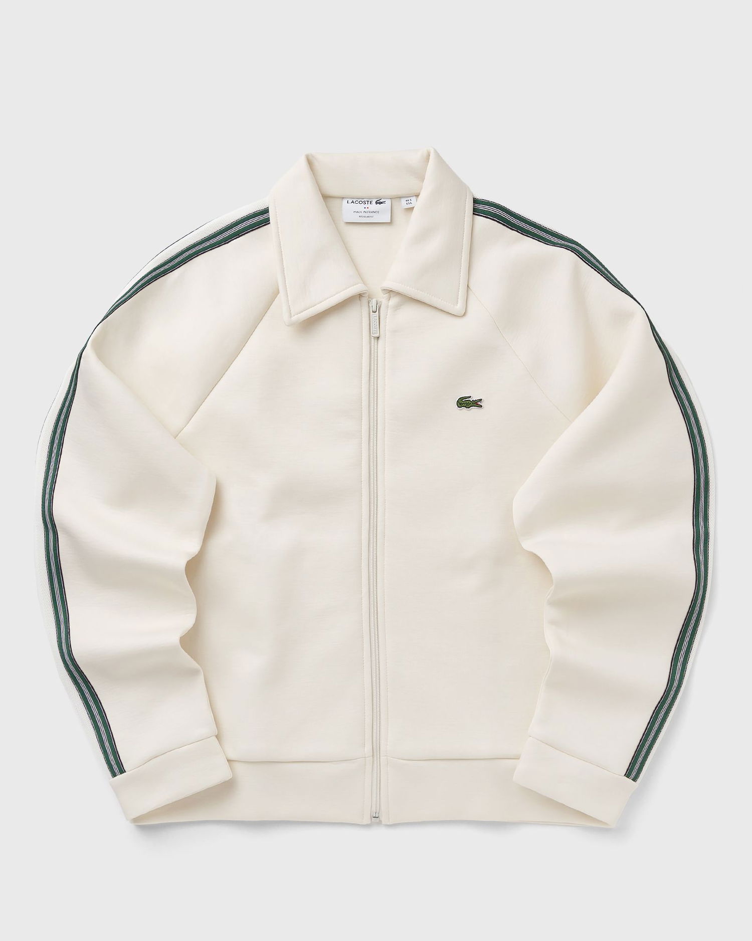 Mikina Lacoste Lacoste Zip Sweatshirt Biela | SH5927-XFJ, 1