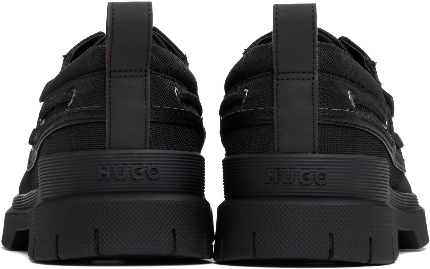 Oblečenie BOSS Hugo Canvas Boat Derbys Čierna | 50541844, 1