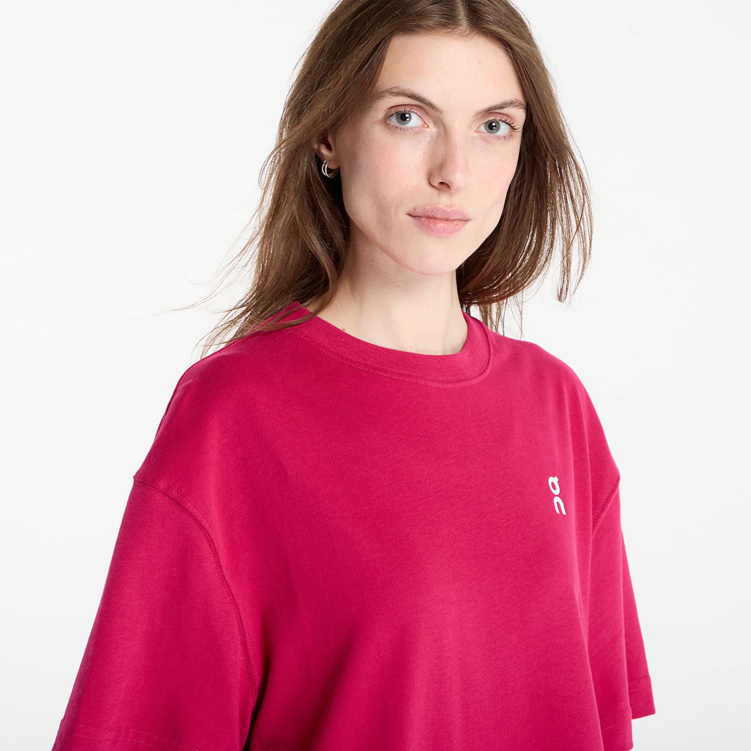Šaty On Running Club Oversized T-Shirt Dress Ružová | 1WF11193538, 1