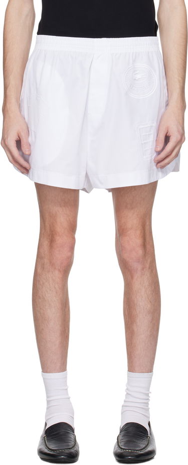 Šortky Lacoste Lacoste Runway Badge Shorts Biela | GH7420, 0