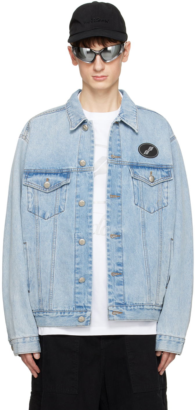 Bunda We11done We11done Oversized Denim Jacket Modrá | WD-DJ4-20-017-U-IC, 0