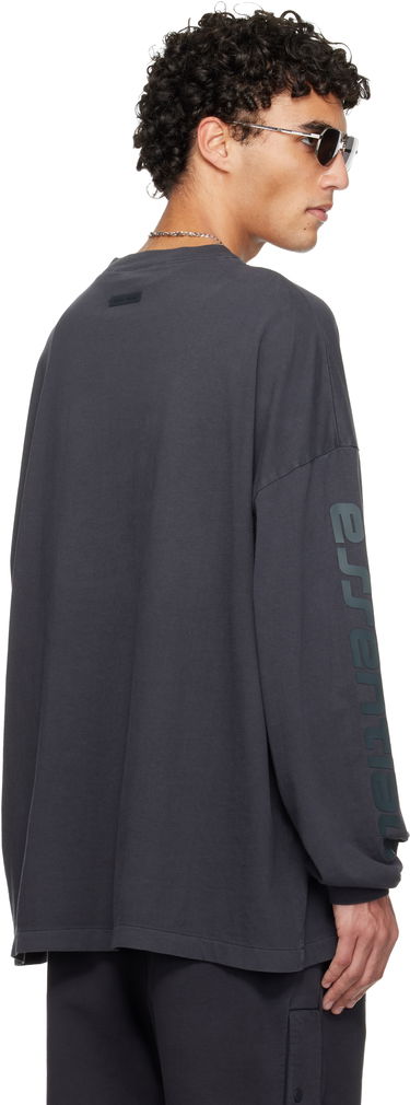 Tričko Fear of God Fear of God ESSENTIALS Holiday 90s Long Sleeve T-shirt Šedá | 125HO254571F, 2