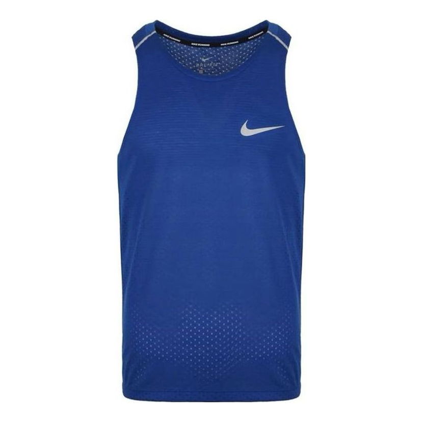 Tielko Nike Knit Breathable Sleeveless Vest Modrá | AQ9918-438
