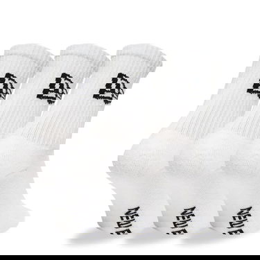 Ponožky New Era Flag Crew Socks Biela | 13113558, 3