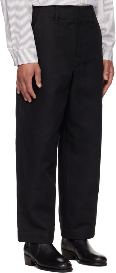 Nohavice LEMAIRE Lemaire Big Chino Trousers Čierna | PA1207 LF1350, 1