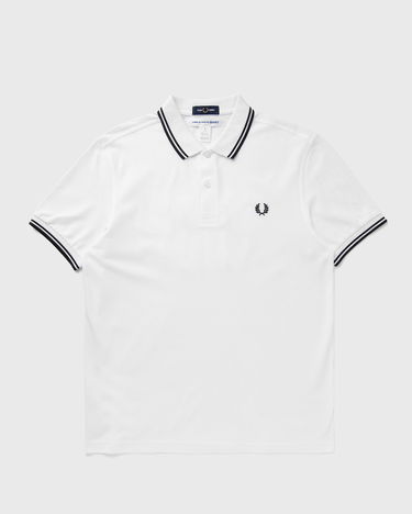 Polo tričko Comme des Garçons Fred Perry Knit T-Shirt Biela | FO-T502-S25-3, 1