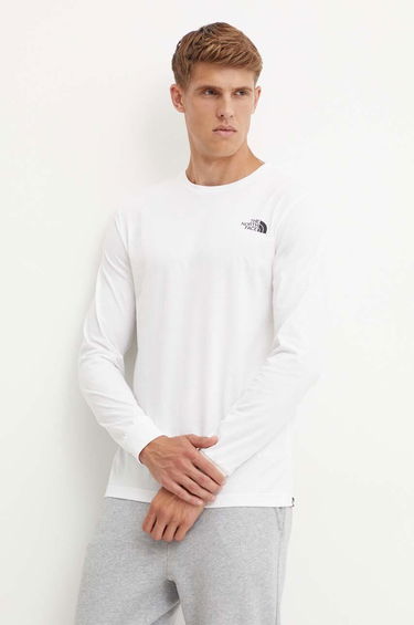 Tričko The North Face Long Sleeve Easy Tee Biela | NF0A8A6FFN41, 2