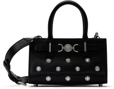 Kabelka Versace Versace Medusa '95 Crystal-Embellished Mini Bag Čierna | 1015820_1A13490_1B00P, 0