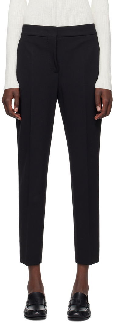 Nohavice Max Mara Max Mara Women's Slim Fit Dress Trousers Čierna | 2421786021, 0