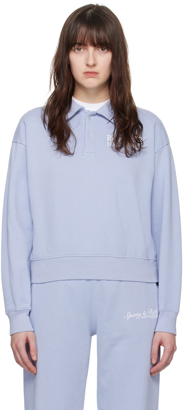 Polo tričko Sporty & Rich NY 'Racquet Club' Polo Tyrkysová | POAW239PW, 0