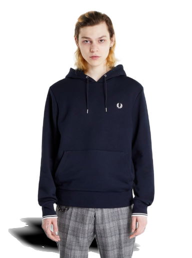 Mikina Fred Perry Tipped Hooded Sweatshirt Navy | M2643 248