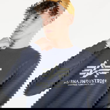 Sveter Alpha Industries Basic Sweater Šedá | 178302 136, 2