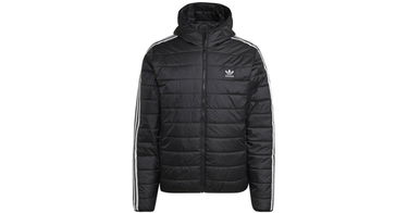 Prešívaná bunda adidas Originals Padded Hooded Puffer Čierna | hl9211, 2