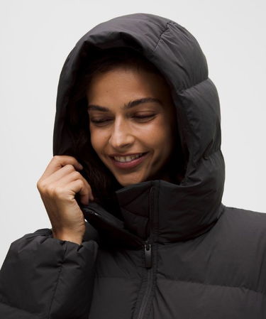 Prešívaná bunda lululemon 600-Fill-Power Down Adjustable Waist Puffer Jacket Čierna | prod20003739, 2