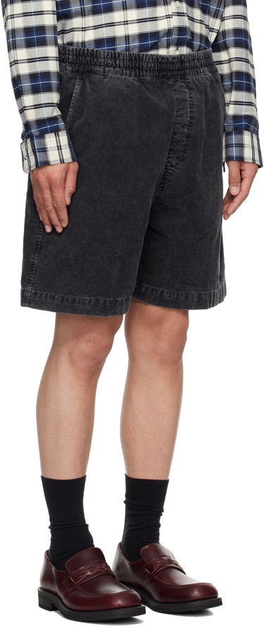 Šortky Carhartt WIP Reynold Corduroy Relaxed Shorts Modrá | I034877, 4
