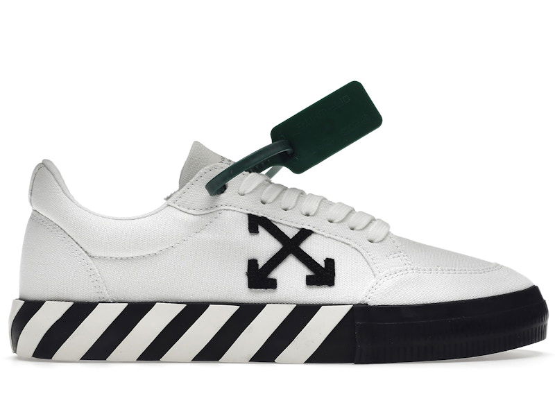Tenisky a topánky Off-White Vulc Low Canvas White Black SS22 Biela | OMIA085C99FAB0010110, 0
