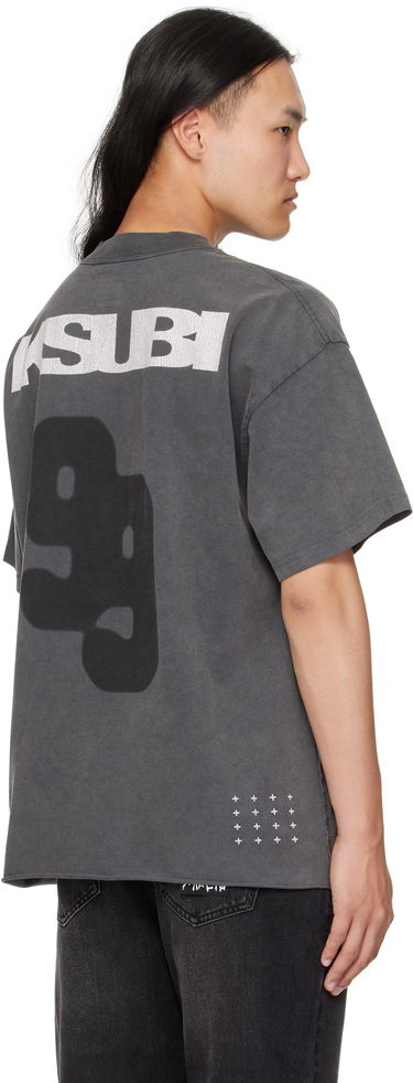 Tričko Ksubi Ksubi Rugged Ekcess T-Shirt Šedá | MFA25TE011, 2