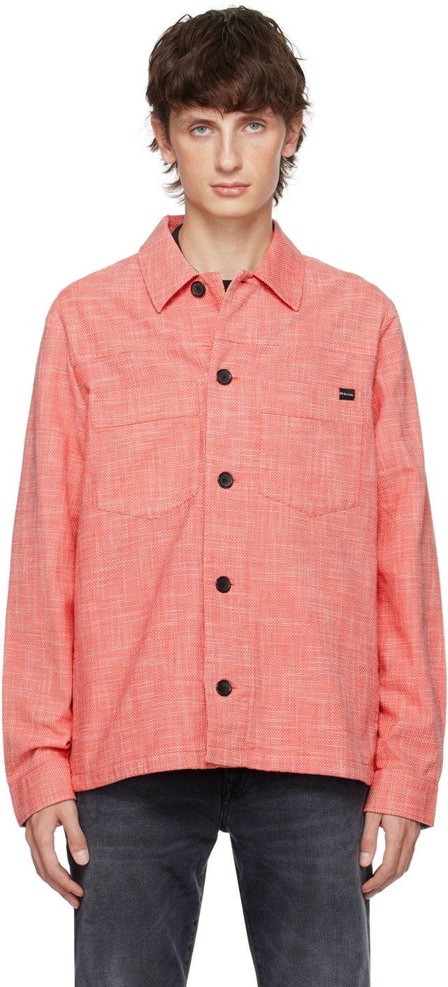 Košeľa Paul Smith PS by Paul Smith Pocket Shirt Červená | M2R-353Y-L21853, 0