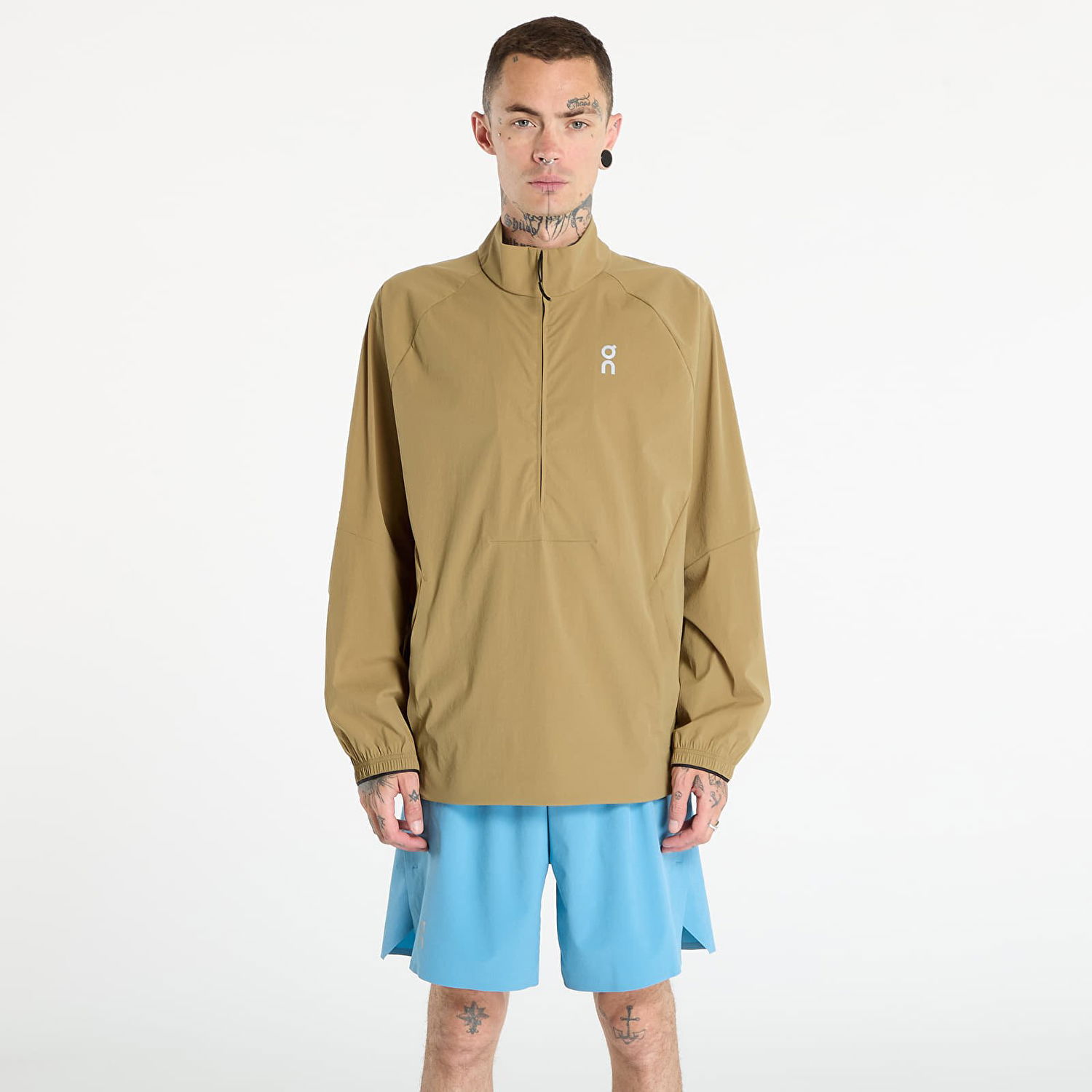 Vetrovka On Running All-Day 1/2 Zip Jacket Béžová | 1ME30403850, 0