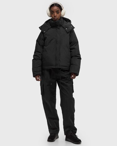 Prešívaná bunda ØLÅF Hooded Puffer Jacket Čierna | W180611-BLACK, 1