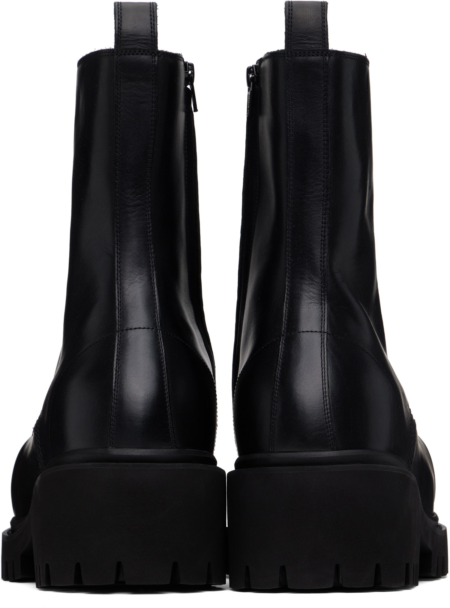 Oblečenie Balenciaga Balenciaga Stomper Boots Čierna | 805881WCDA01000, 1
