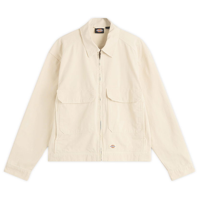 Bunda Dickies Fort Smith Trucker Jacket, Size Large Béžová | DK0A87OEL171