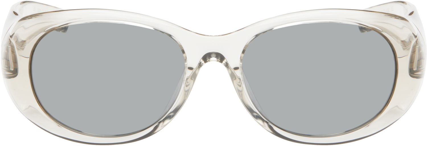 Slnečné okuliare Saint Laurent Oval Sunglasses Šedá | SL 736-004, 0