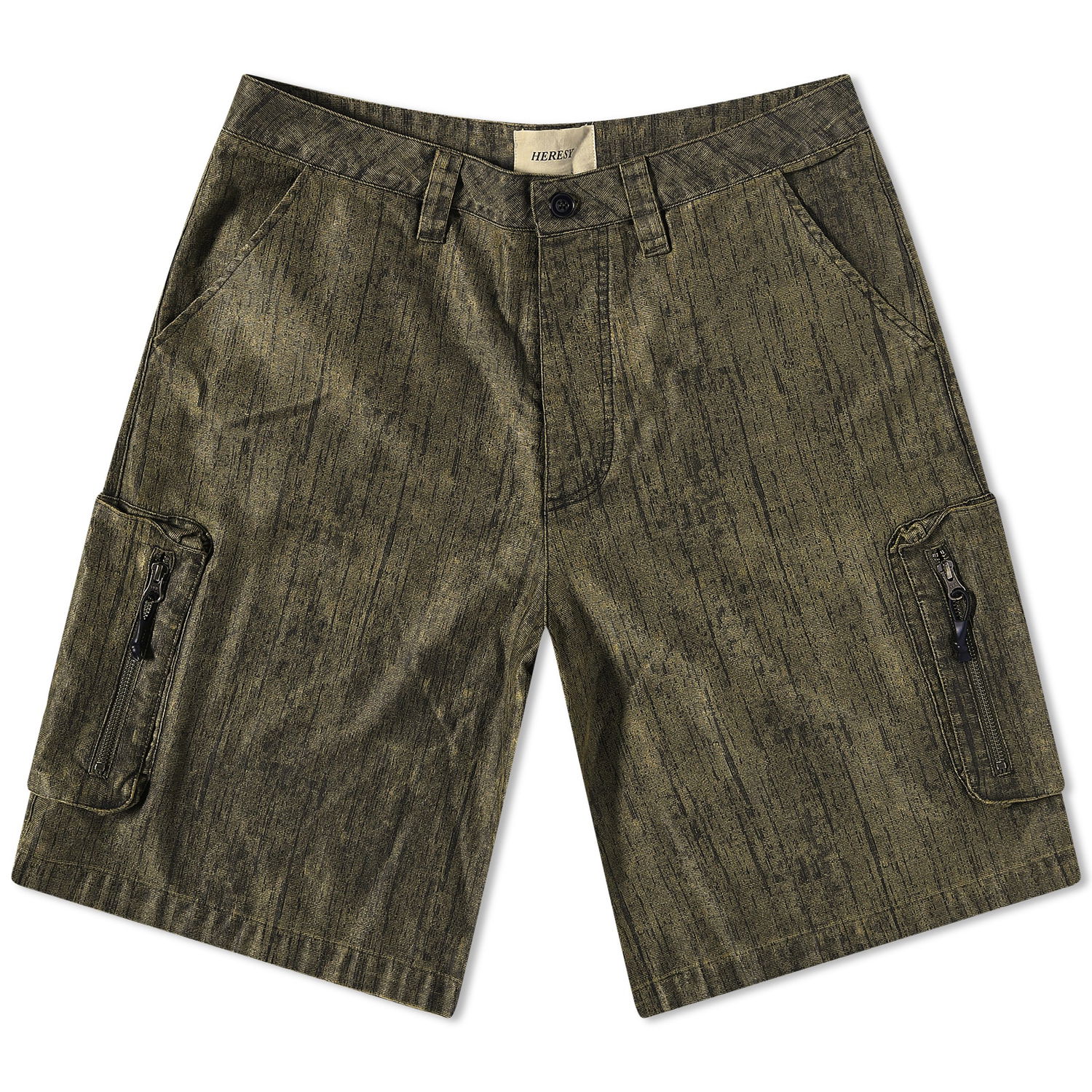 Šortky Heresy Husk Short Zelené | HSS23-P07-OL, 0