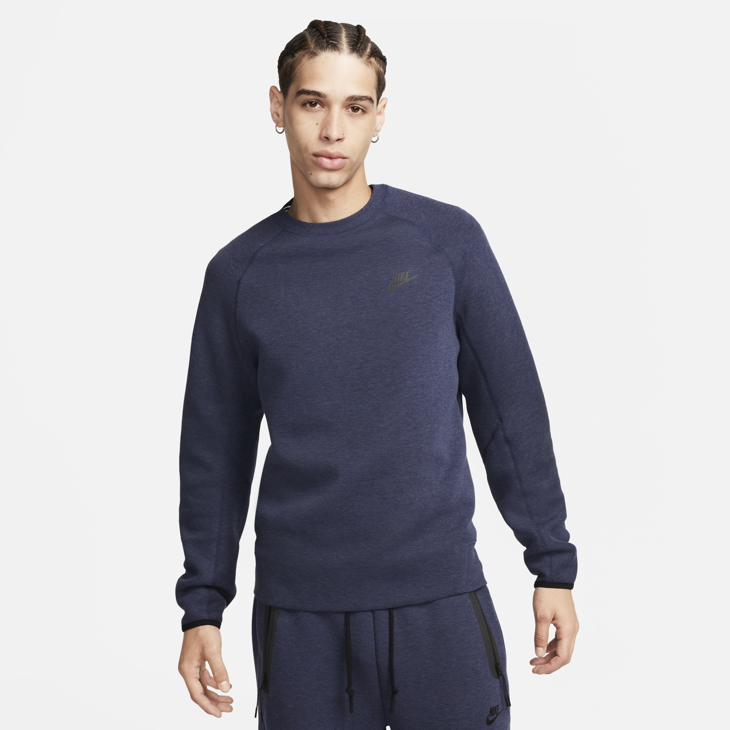 Mikina Nike Sportswear Tech Fleece Navy | FB7916-473, 0