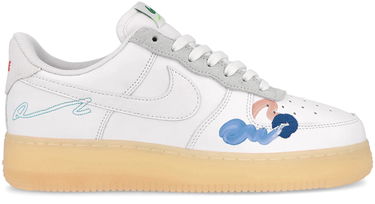 Tenisky a topánky Nike Mayumi Yamase x Air Force 1 Flyleather "Earth Day" Biela | DB3598-100, 1