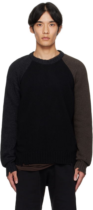 Sveter Maison Margiela MM6 Maison Margiela Crewneck Sweater Čierna | SH2HL0028 M13160, 0