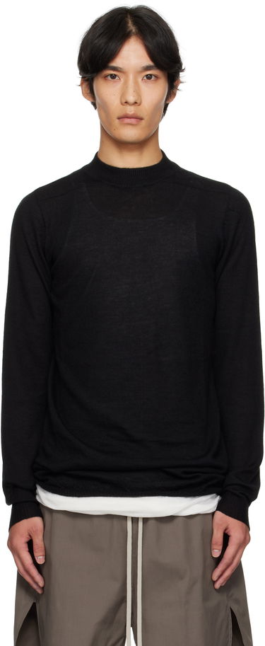 Sveter Rick Owens Rick Owens Concordians Level Lupetto Sweater Čierna | RU02E1625 WS, 0