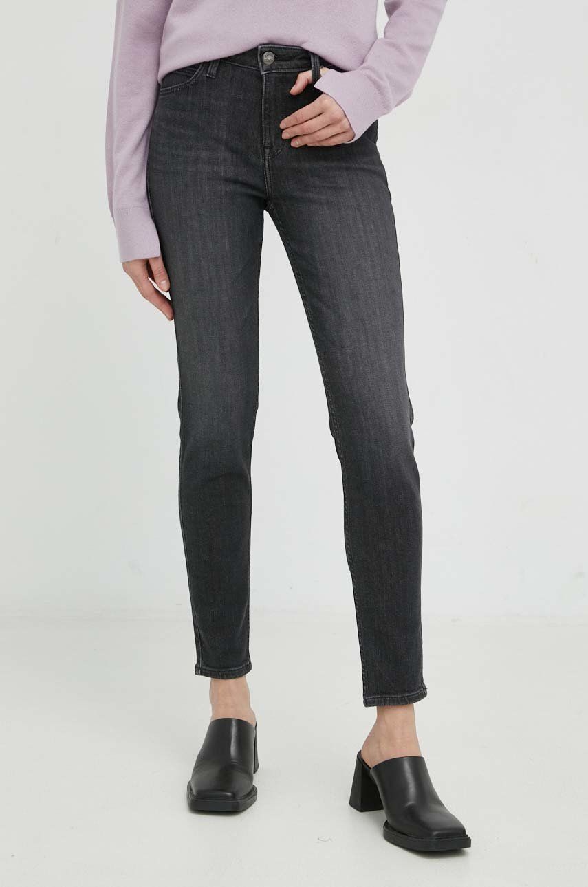 Džínsy Lee Scarlett High Middle Of The Night Jeans Čierna | L626GSB42, 0