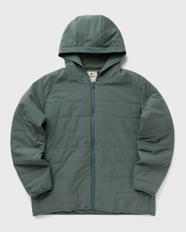 Prešívaná bunda Snow Peak Flexible Insulated Zip Up Hoodie Zelené | SW-24AU003-DARKGREY, 0
