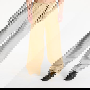 Nohavice Vans LX Badlands Pleated Wide-Leg Chino Pant Béžová | VN000MDQSQ71, 0