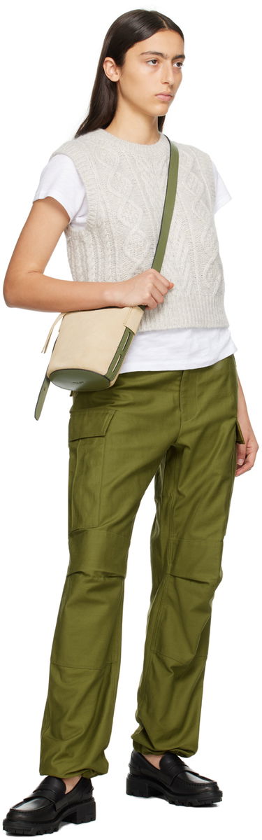 Sveter rag & bone rag & bone Brody Knit Vest Šedá | WAS23F035SL35, 3