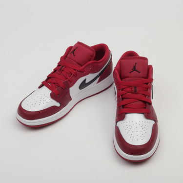 Tenisky a topánky Jordan Air Jordan 1 Low GS "Noble Red" Vínová | 553560-604, 2