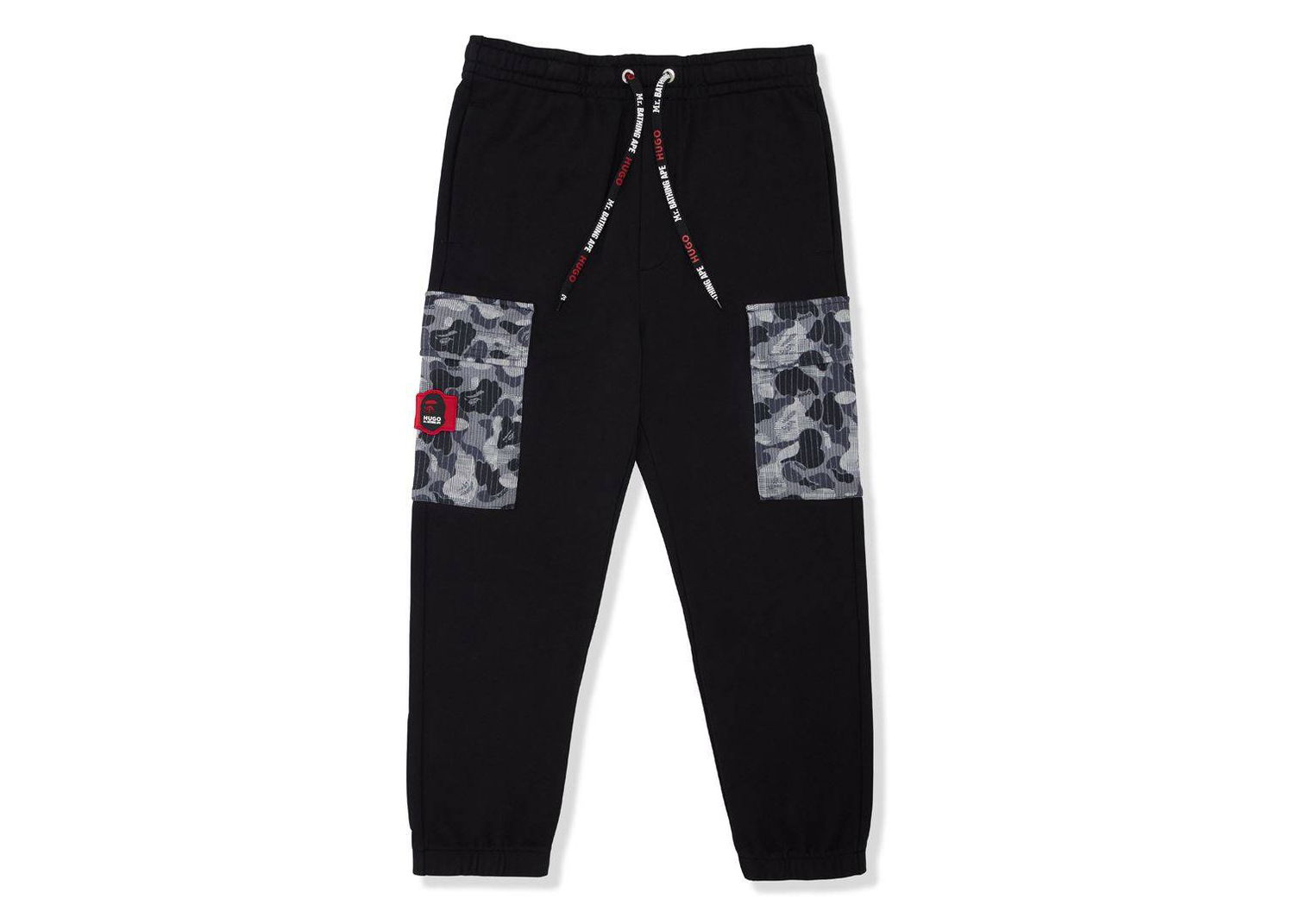 Tepláky BAPE BAPE x Hugo Camo Sweatpants Black Čierna | 7I23-152-901, 0