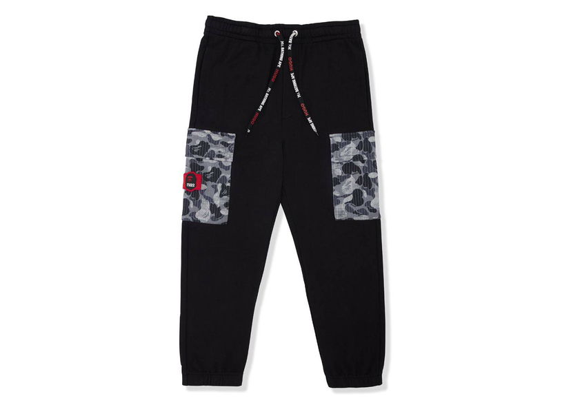 Tepláky BAPE BAPE x Hugo Camo Sweatpants Black Čierna | 7I23-152-901