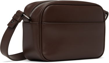 Taška cez rameno Courrèges Courrèges Reedition Leather Camera Bag Hnedá | PERGSA061CR0065, 2