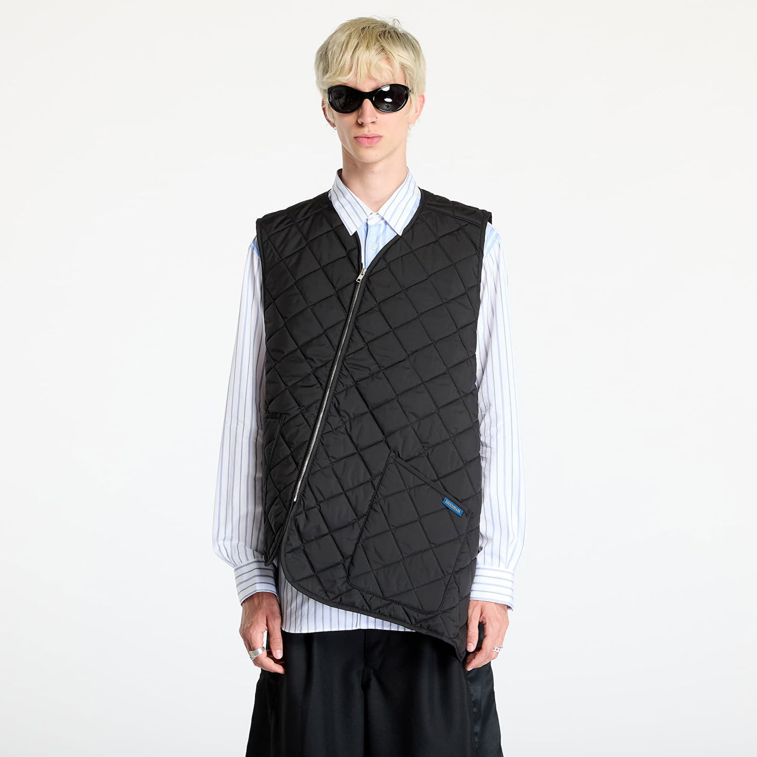 Sveter Comme des Garçons SHIRT x Lavenham Wowen Vest Black Čierna | FN-V521 Black, 0