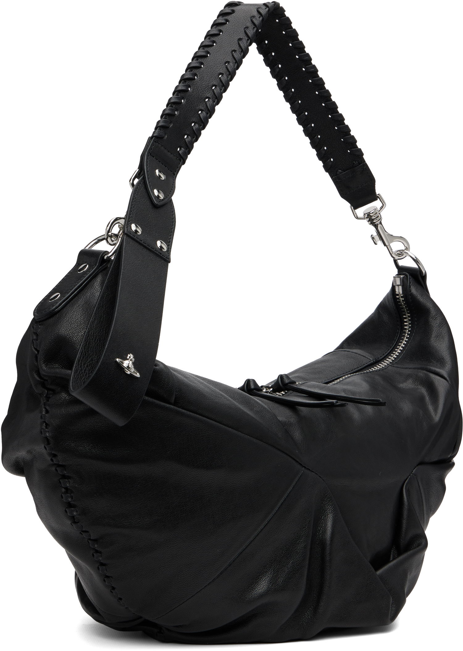 Taška cez rameno Vivienne Westwood Vivienne Westwood Agnes Medium Shoulder Bag Čierna | 4602000EW-L00BX-, 1